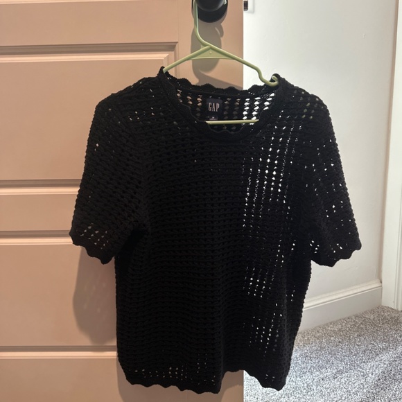 Gap See Through Black Shirt - Picture 2 of 2